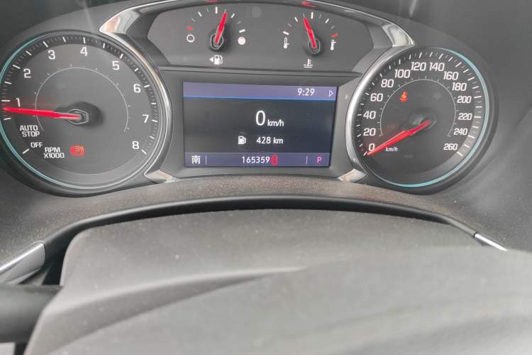 Used Chevrolet Equinox 2019 535T Automatic YuJie Edition China V Standard Odometer Close Up