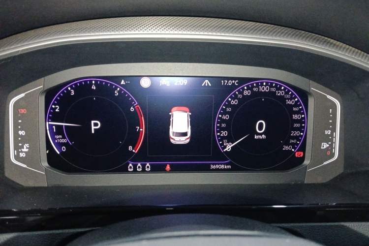 Used Volkswagen FAW-Volkswagen CC 2024 Estate Car 380TSI Hunter's Heart Edition Instrument Cluster