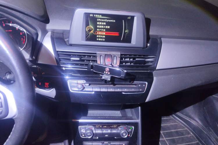 Used BMW 2 Series Gran Tourer 2015 218i Leading Model Audio And AC Panel