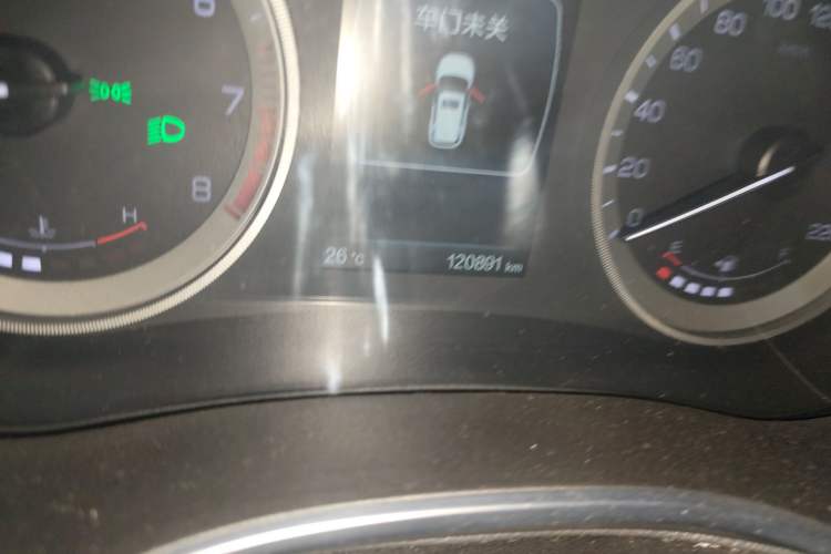 Used CHANGAN CS55 2017 1.5T Automatic Xuan Dong Model Odometer Close Up