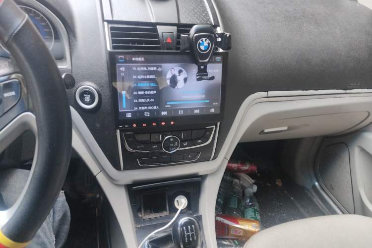 Used Geely Auto Emgrand 2014 Sedan 1.5L Manual Elite Model Audio And AC Panel