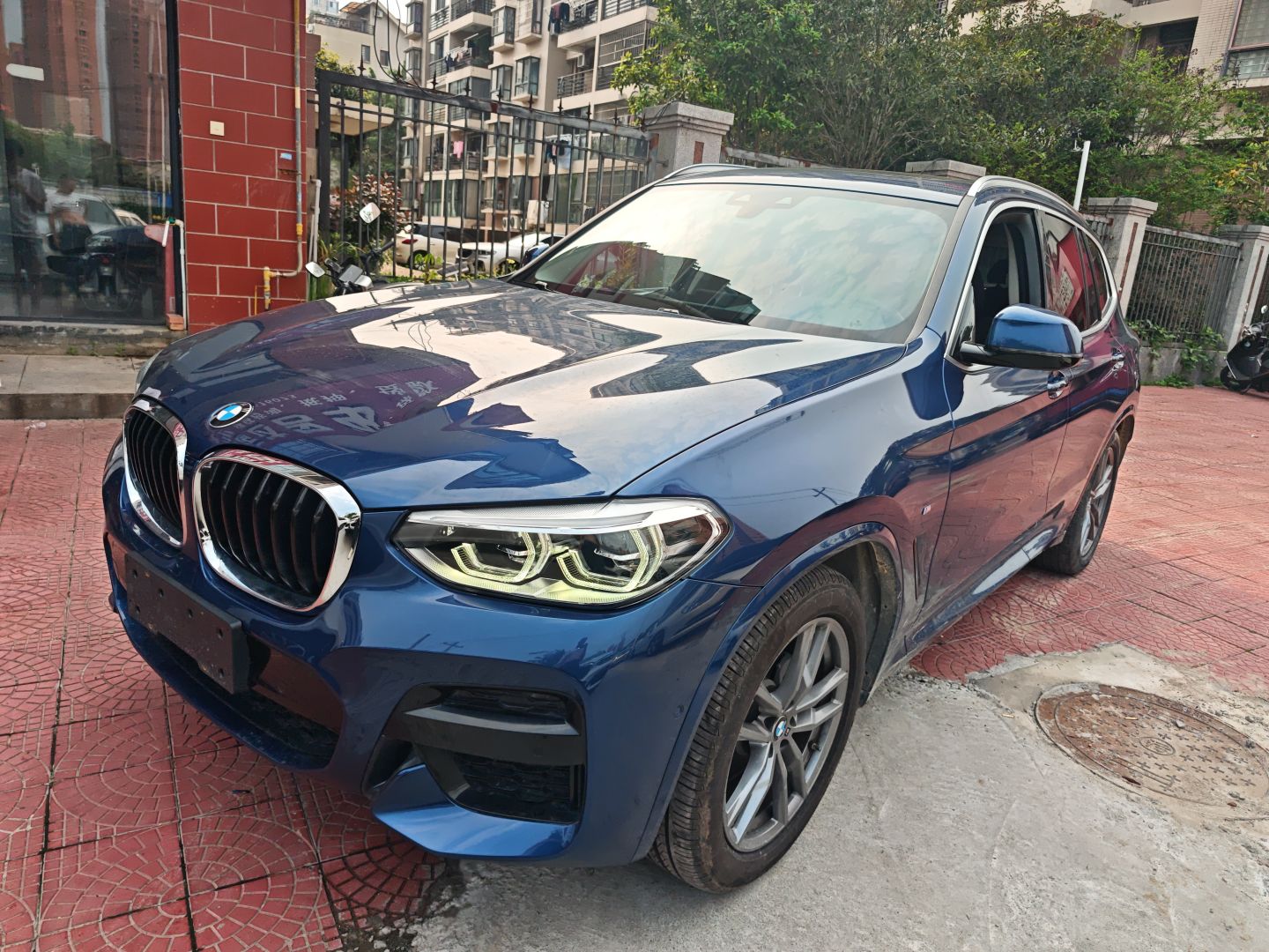 Parte inferior delantera