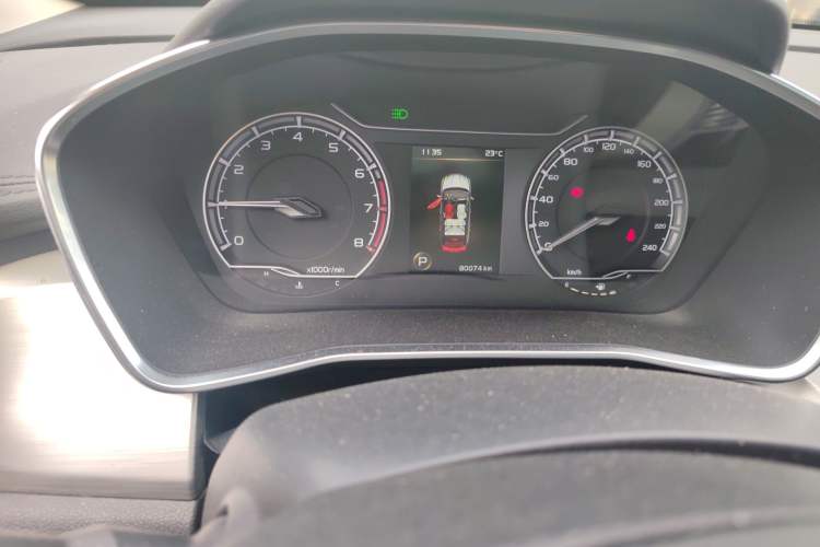 Used Geely Auto Coolray 2019 260T DCT Knight China VI Standard Odometer Close Up