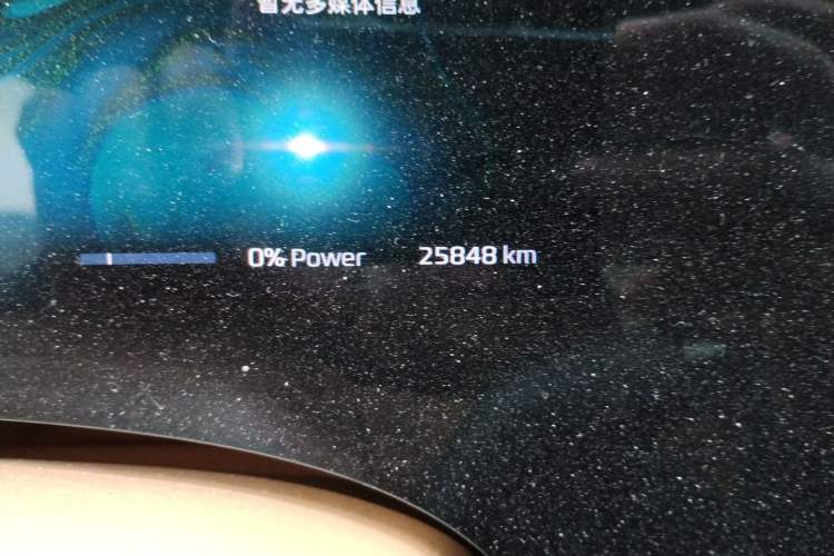 Used Rising R7 2024 Advanced Edition Odometer Close Up