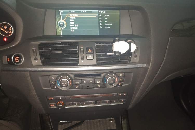 Used BMW X3 2012 xDrive20i Luxury Model Audio And AC Panel