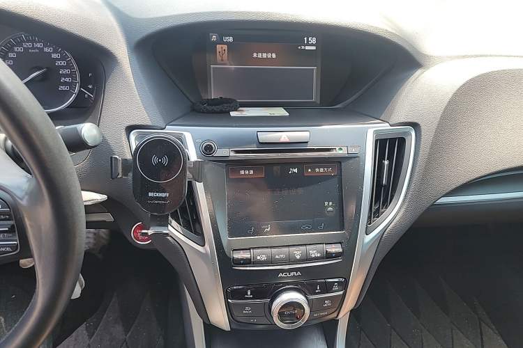 Used Acura TLX-L 2018 2.4L Deluxe Edition Audio And AC Panel