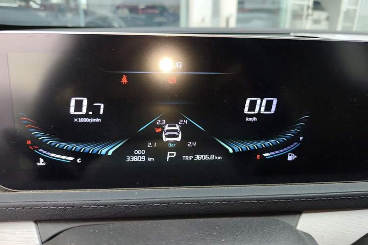 Used FORTHING T5 EVO 2024 Kungfeng Edition 1.5TD DCT Mach Diamond Model Instrument Cluster