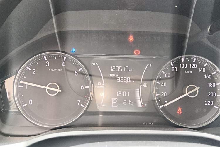 Used Honda Crider 2019 180 Turbo CVT Luxury Edition China V Odometer Close Up