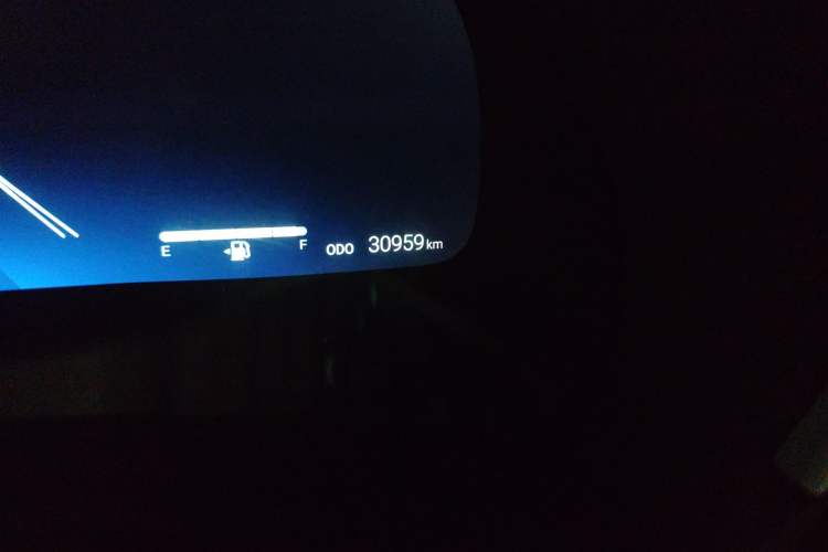 Used Toyota Highlander 2024 2.5L Smart Electric Hybrid Dual-Motor Two-Wheel-Drive Elite Edition 5 Seats Odometer Close Up