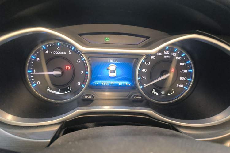 Used Geely Auto Emgrand 2017 Sedan Million Edition 1.5L CVT Luxury Model
