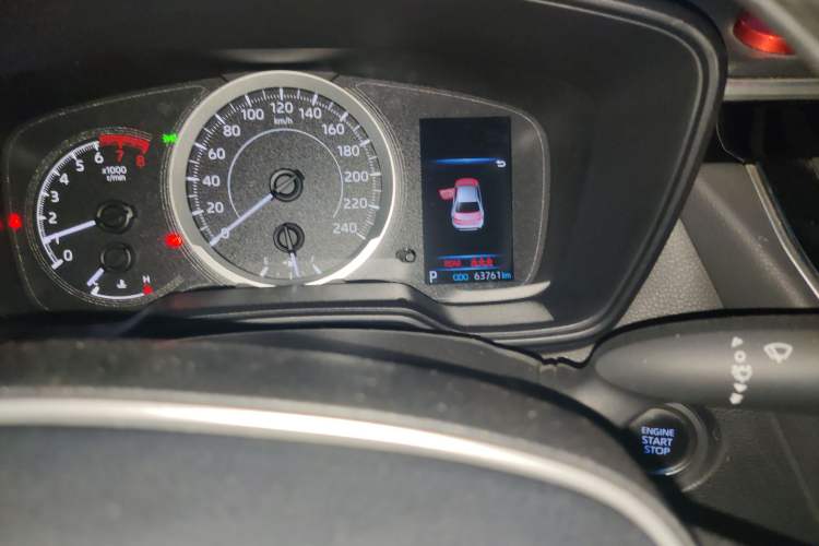 Used Toyota Levin 2019 185T CVT Sport Edition China VI Standard Odometer Close Up