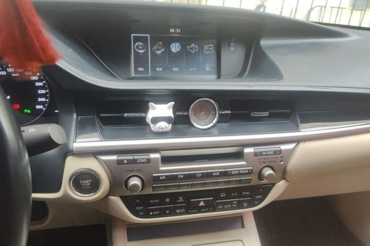 Used Lexus ES 2013 250 Elite Edition Audio And AC Panel