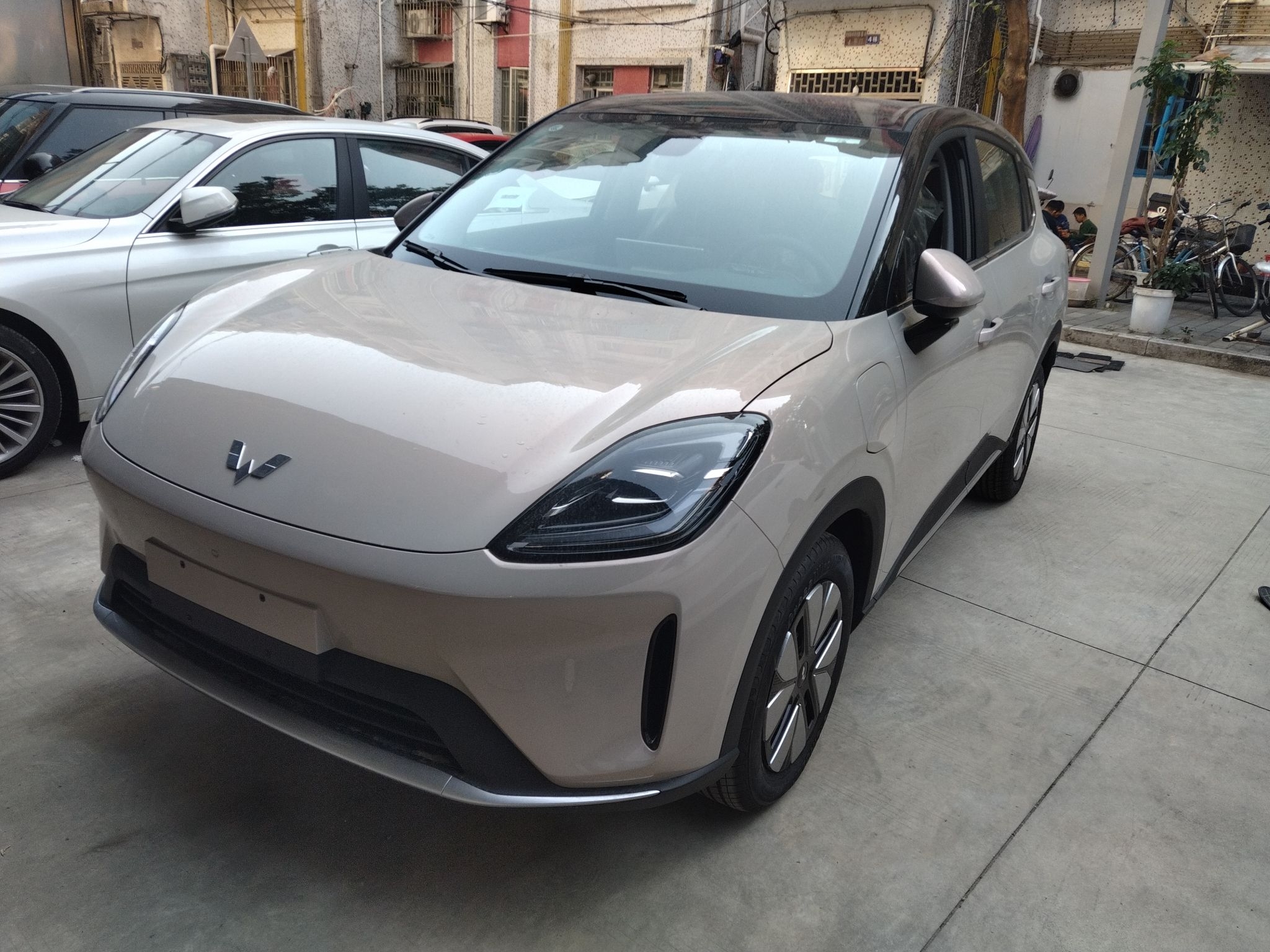 تحت مقدمة السيارة