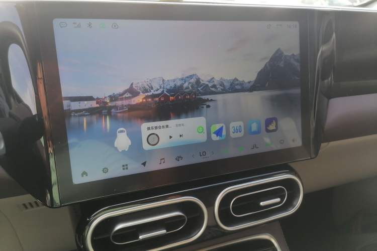 Used Leapmotor C11 2023 Range-Extended 200 Comfort Edition Audio And AC Panel