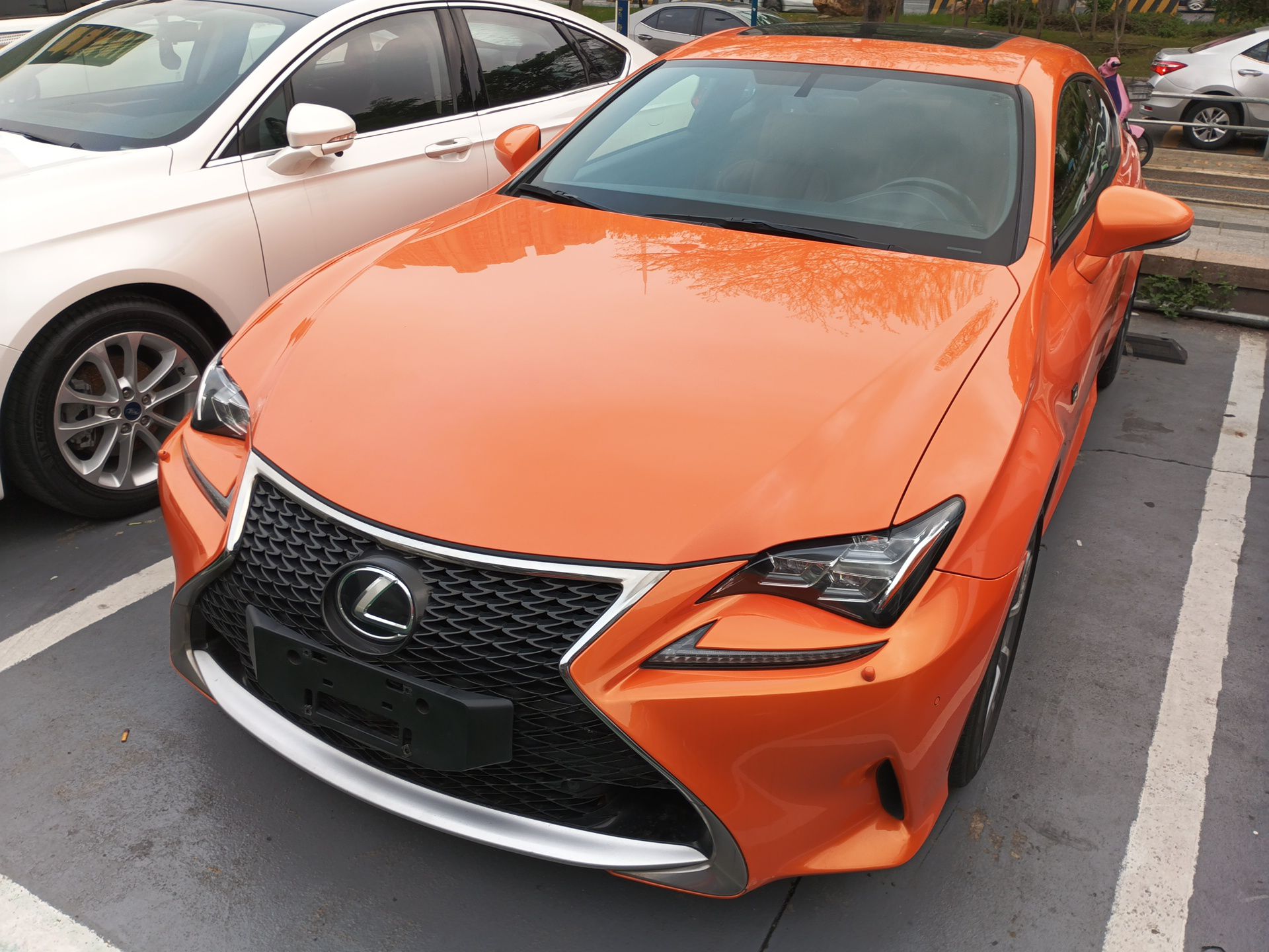 تحت مقدمة السيارة