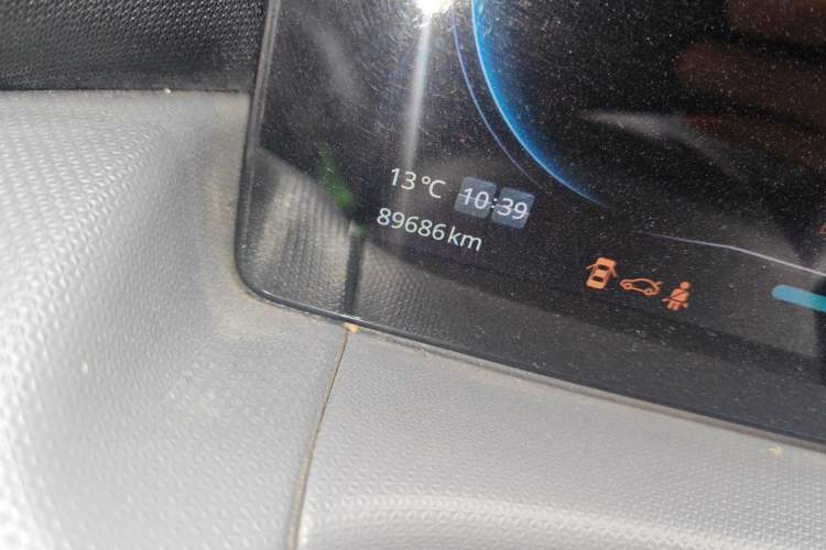 Used Leapmotor T03 2020 400 Luxury Edition Odometer Close Up