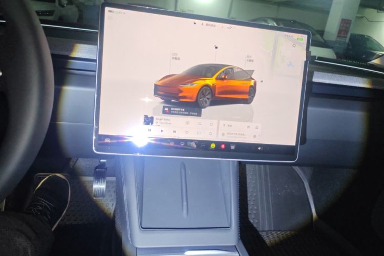 Used Tesla Model 3 2025 Rear-Wheel-Drive Version Audio And AC Panel