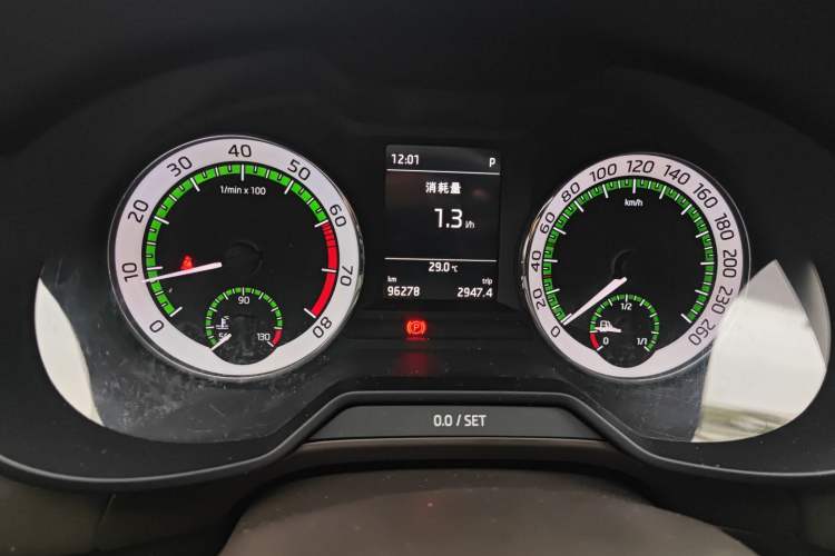 Used Skoda Octavia 2018 Station Wagon TSI280 DSG Flagship Edition Instrument Cluster