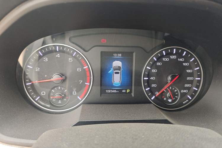 Used Haval H6 2019 Sport Edition 1.5T Automatic Two-Wheel Drive Elite Model China VI Instrument Cluster