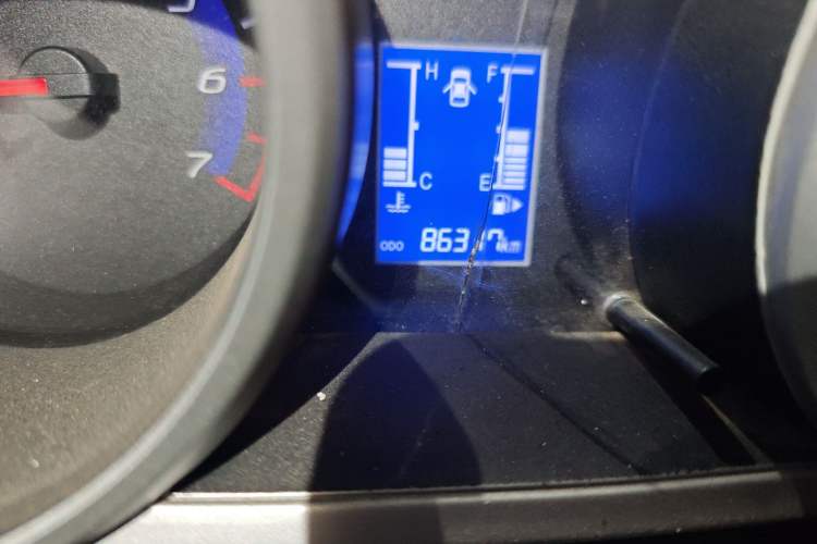 Used CHANGAN KAICHENG Ounuo S 2014 1.5L Base Version Odometer Close Up