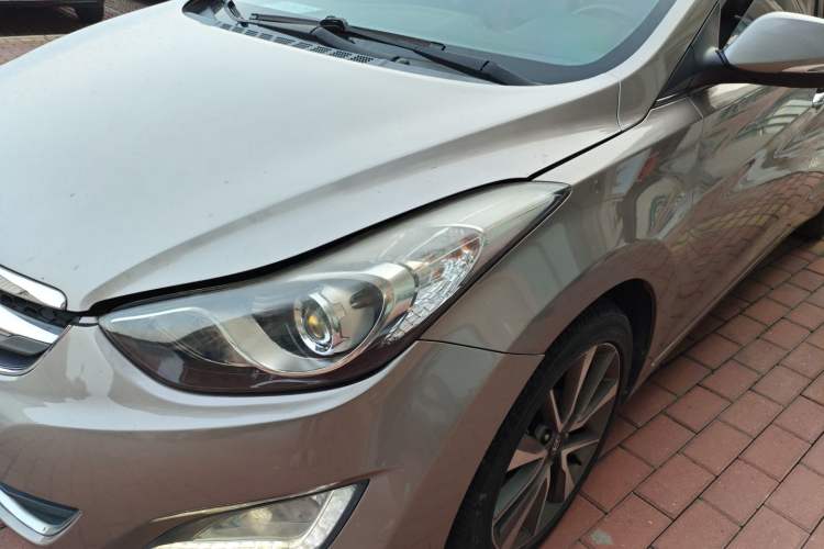 Used Hyundai Elantra (5th Generation / Langdong) 2015 1.6L Automatic Leading Model Left Front Headlight