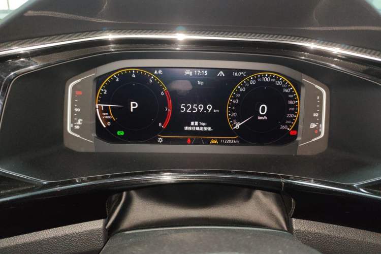 Used Volkswagen Tayron 2022 380TSI Four-Wheel Drive Luxury Connected Pro Version Instrument Cluster