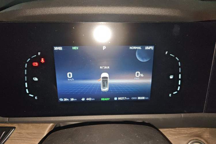 Used Landian E5 2023 1.5L DE-i 100KM Enjoyment Version 5 Seats Instrument Cluster