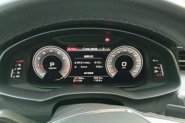 Used Audi A6L 2021 40 TFSI Luxury Dynamic Edition Instrument Cluster