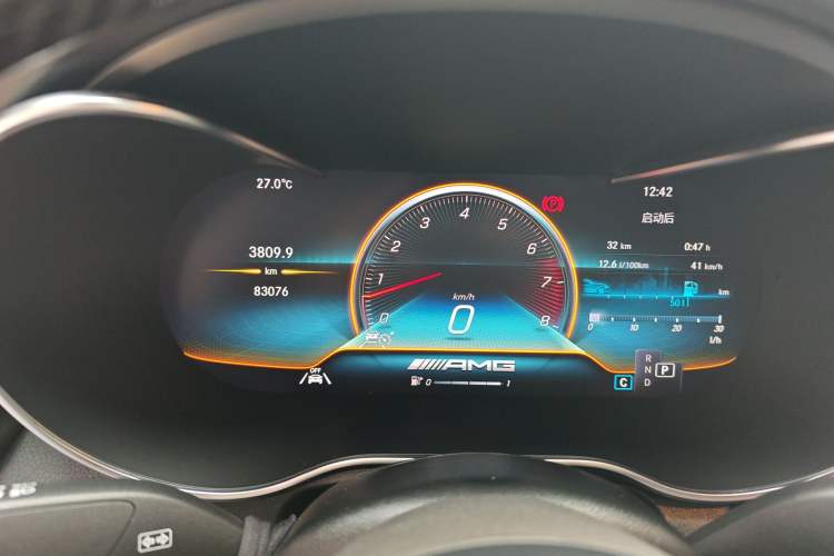 Used Mercedes-Benz GLC Coupe AMG 2020 AMG GLC 43 4MATIC Coupe SUV Instrument Cluster