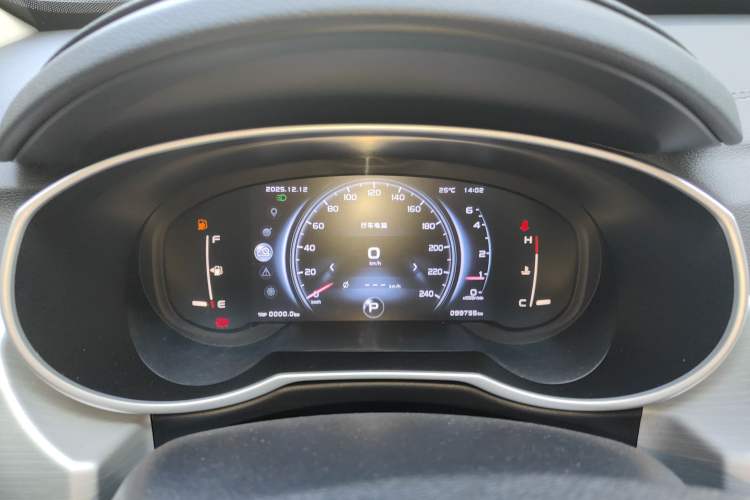 Used Geely Auto Emgrand X7 Sport 2018 1.8TD Automatic Two-Wheel Drive Smart Connect 4G Internet Edition Instrument Cluster