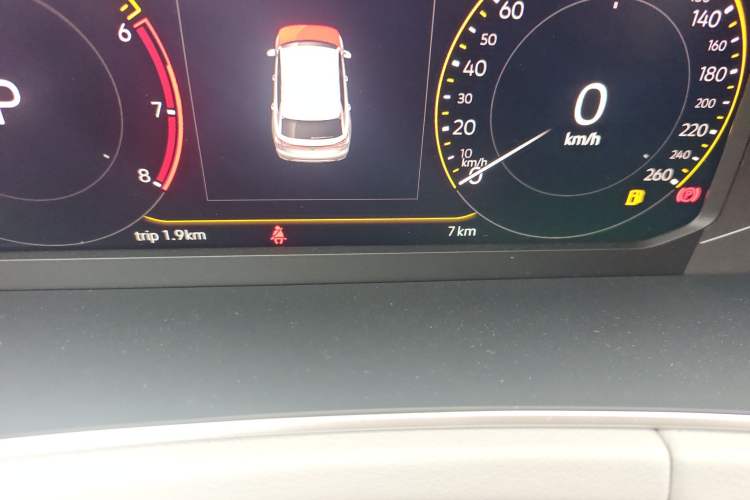 Used Volkswagen Tayron 2026 Model, 30 Million Vehicles Selected Version, 300TSI Odometer Close Up