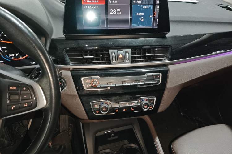 Used BMW X1 2020 sDrive25Li Leading Model Audio And AC Panel