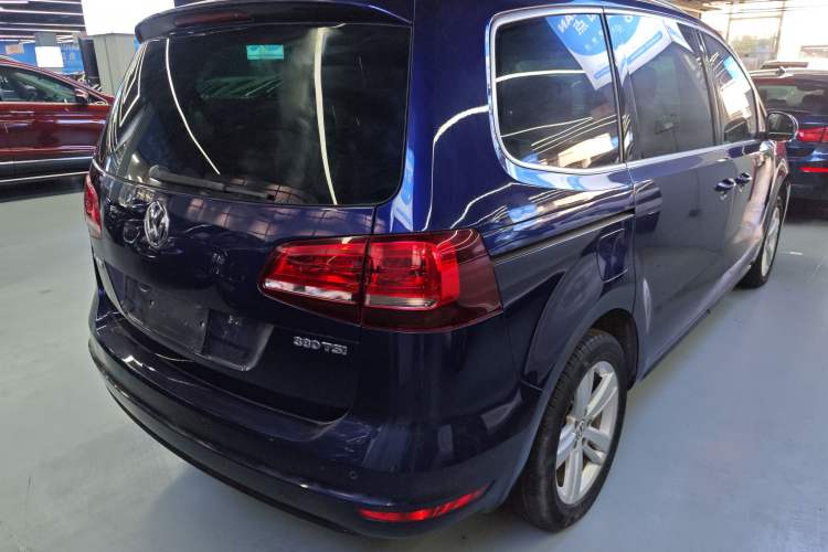 Used Volkswagen Sharan 2018 Revised Version 380TSI Comfort Edition 7-Seater Rear Right 45 Deg