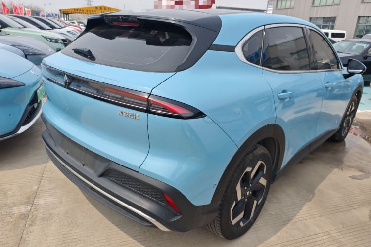Used Baojun Yunhai 2024 600km Pure Electric Version Rear Right 45 Deg