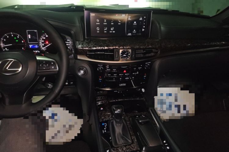 Used Lexus LX 2019 570 Dynamic Luxury Edition Audio And AC Panel