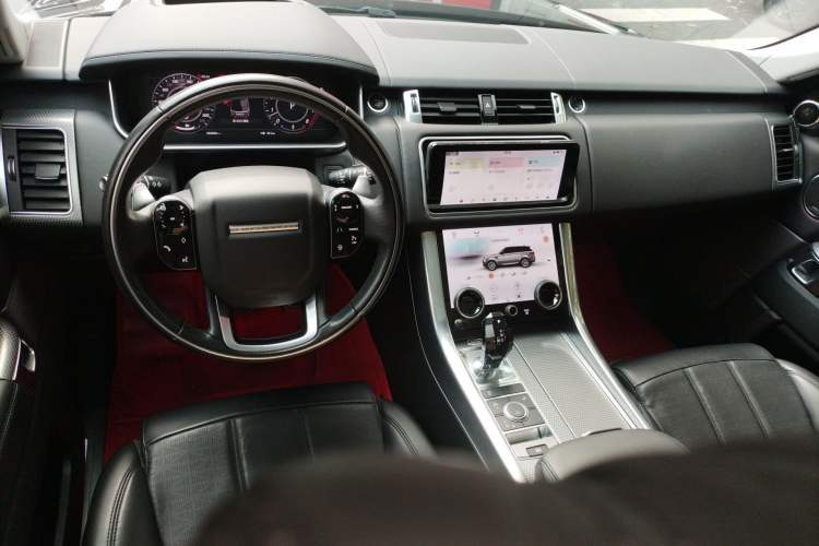 Used Land Rover Range Sport 2021 3.0 L6 YAO Black Edition Center Console