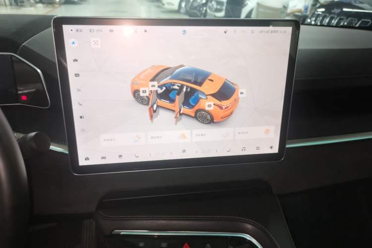 Used Zeekr 001 2022 Ultra-Long Range Single-Motor WE Version Audio And AC Panel