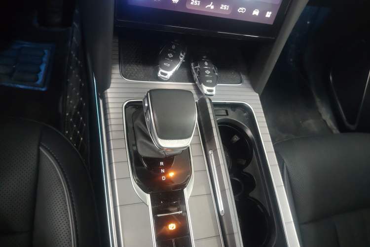 Used Hongqi HS7 PHEV 2024 2.0T PHEV Four-Wheel Drive Flagship Edition 6 Seats Gear Lever