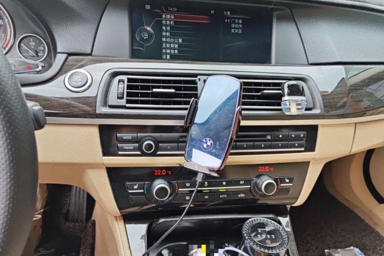 Used BMW 5 Series 2013 530Li Leading Model Audio And AC Panel