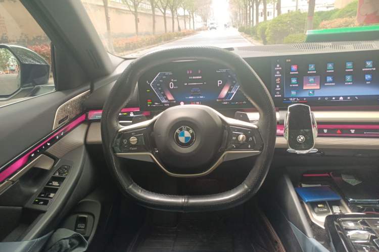 Used BMW 5 Series 2024 530Li Luxury Package Premium Edition Steering Wheel