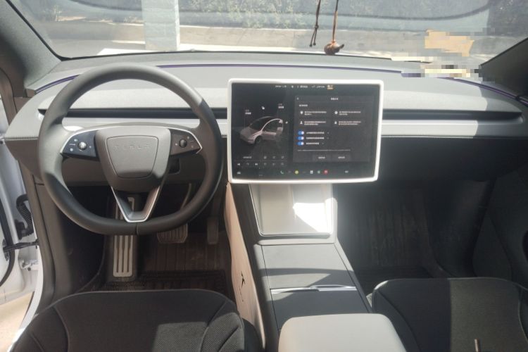 Used Tesla Model Y L 2025 Model Long-Range All-Wheel-Drive Version Audio And AC Panel