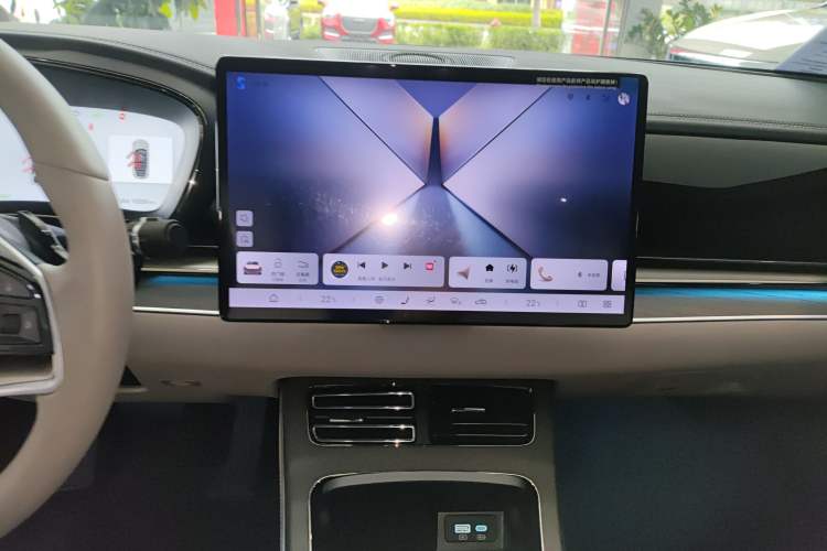 Used BYD Han 2025 DM-i 125KM LiDAR-Powered Intelligent Driving Model Audio And AC Panel