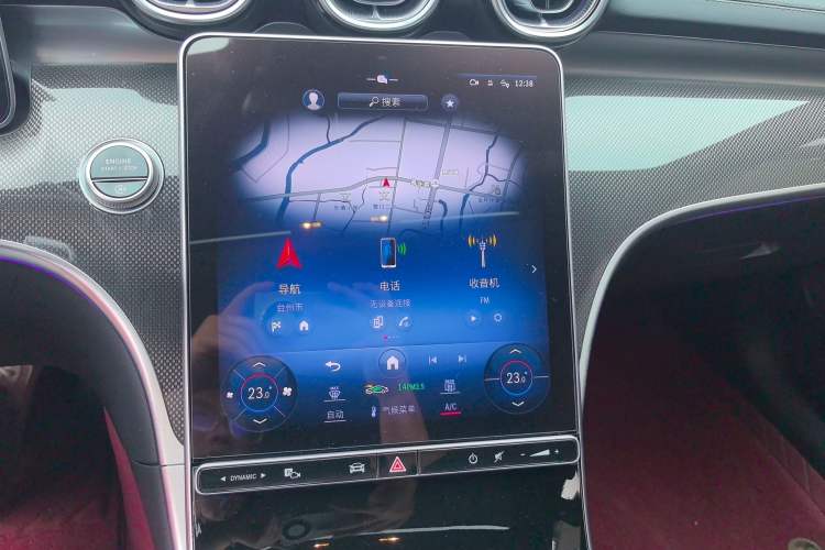 Used Mercedes-Benz C-Class 2023 C 260 L Sport Edition Audio And AC Panel