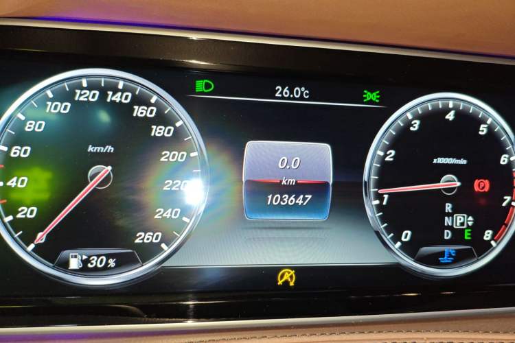 Used Mercedes-Benz S-Class 2017 S 320 L Business Model Instrument Cluster