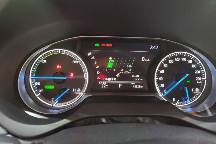 Used Toyota Venza 2022 Dual-Engine 2.5L CVT Two-Wheel Drive Prestige Edition
