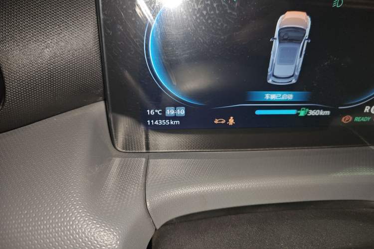 Used Leapmotor T03 2020 400 Luxury Edition Odometer Close Up