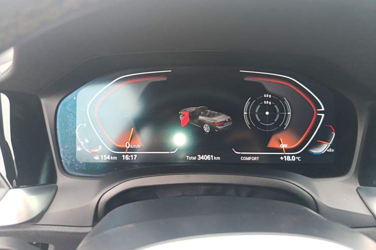Used BMW 4 Series 2022 Revised 425i Convertible M Sport Night Edition Package Instrument Cluster