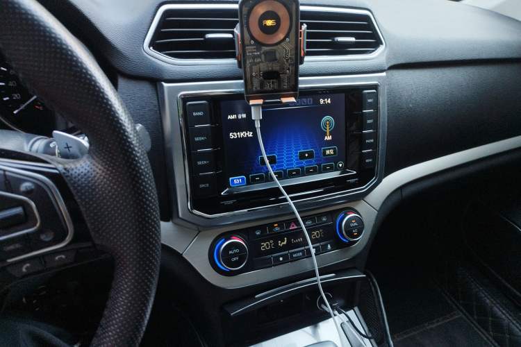 Used Haval H6 Coupe 2017 Blue Label 2.0T Automatic Two-Wheel Drive Urban Model Audio And AC Panel