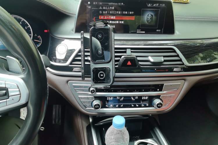 Used BMW 7 Series 2018 730Li Luxury Edition M Sport Package Audio And AC Panel