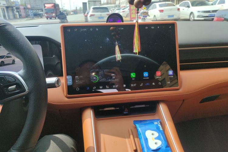 Used Hima AITO M5 2025 All-Electric Ultra Rear-Wheel-Drive Version Audio And AC Panel